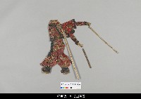 藏品(中國湖北皮影戲偶身)的圖片